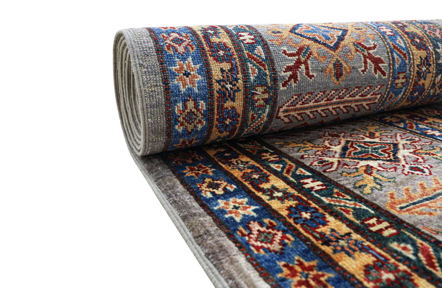Supreme Kazak Grey Rug - 3.62*2.74