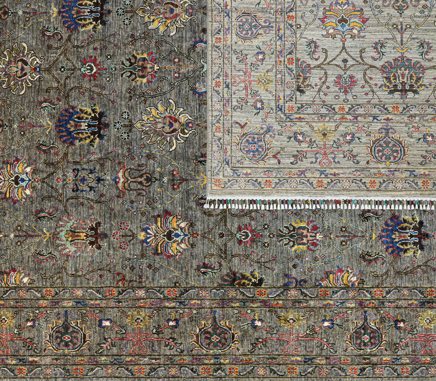 Supreme Sultani Grey Rug - 3.80*2.74