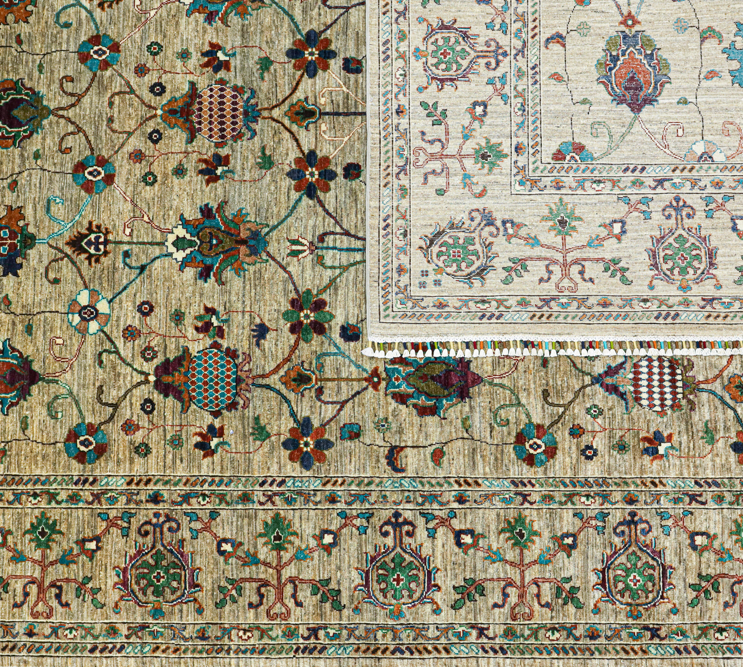 Supreme Amiri Beige Rug - 3.65*2.72