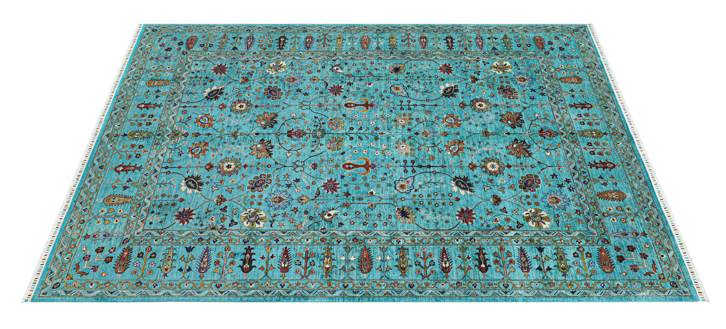 Supreme Sultani Blue Rug - 3.62*2.70