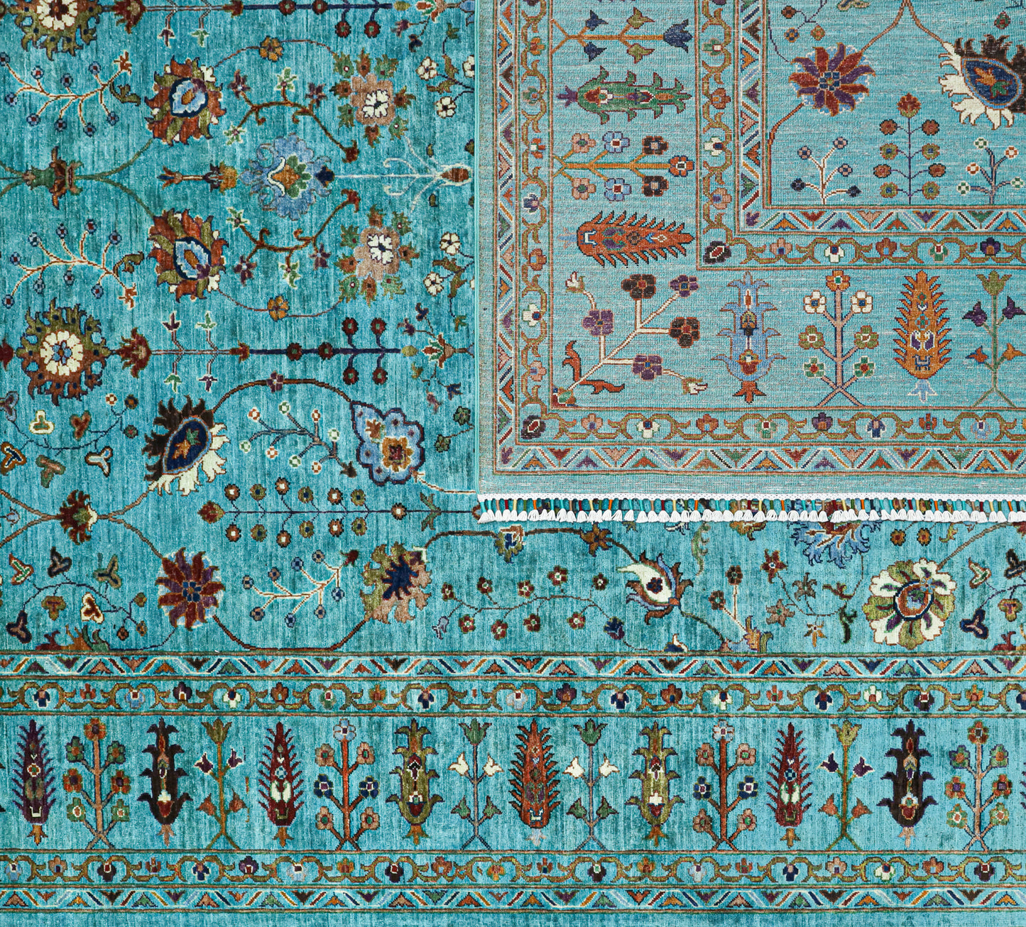 Supreme Sultani Blue Rug - 3.62*2.70