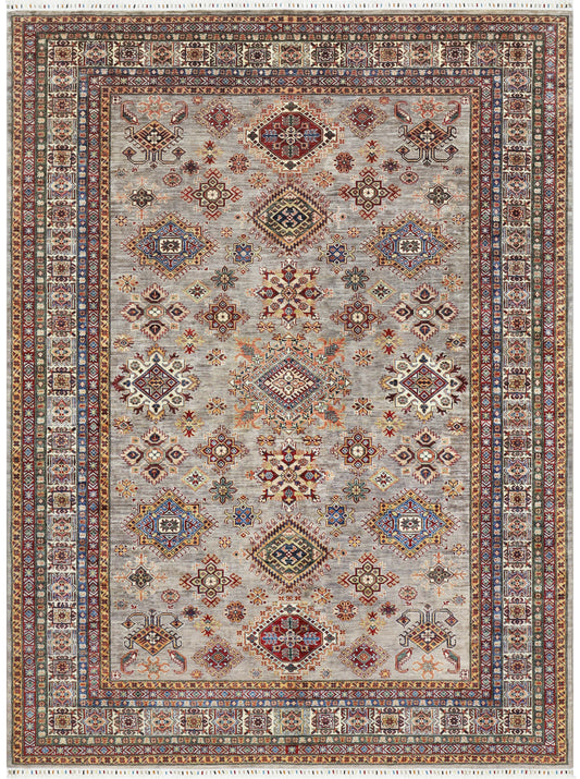 Supreme Kazak Pebble Beige Rug - 3.73*2.73