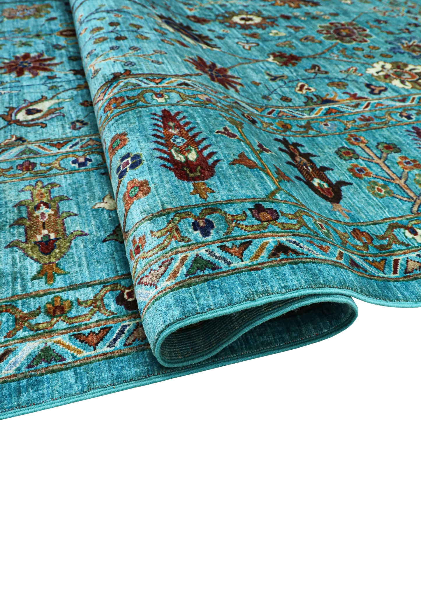 Supreme Sultani Blue Rug - 3.67*2.69