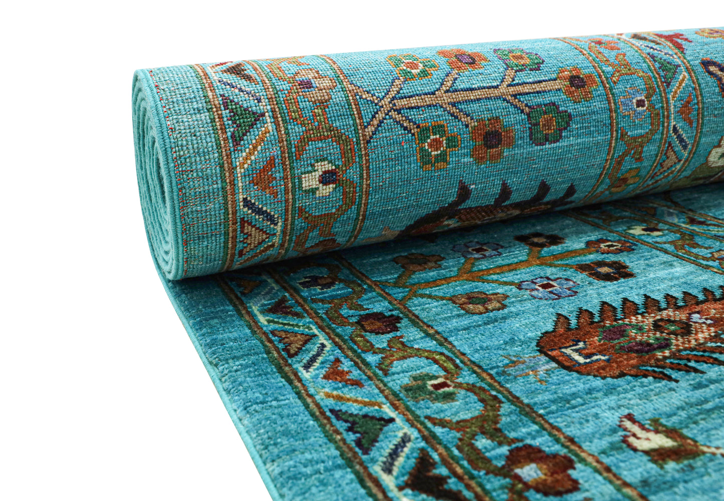 Supreme Sultani Blue Rug - 3.67*2.69