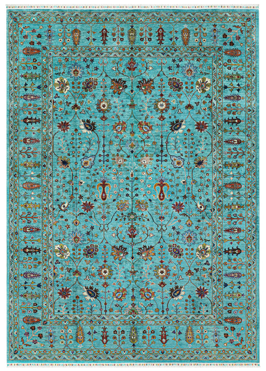 Supreme Sultani Blue Rug - 3.69*2.75