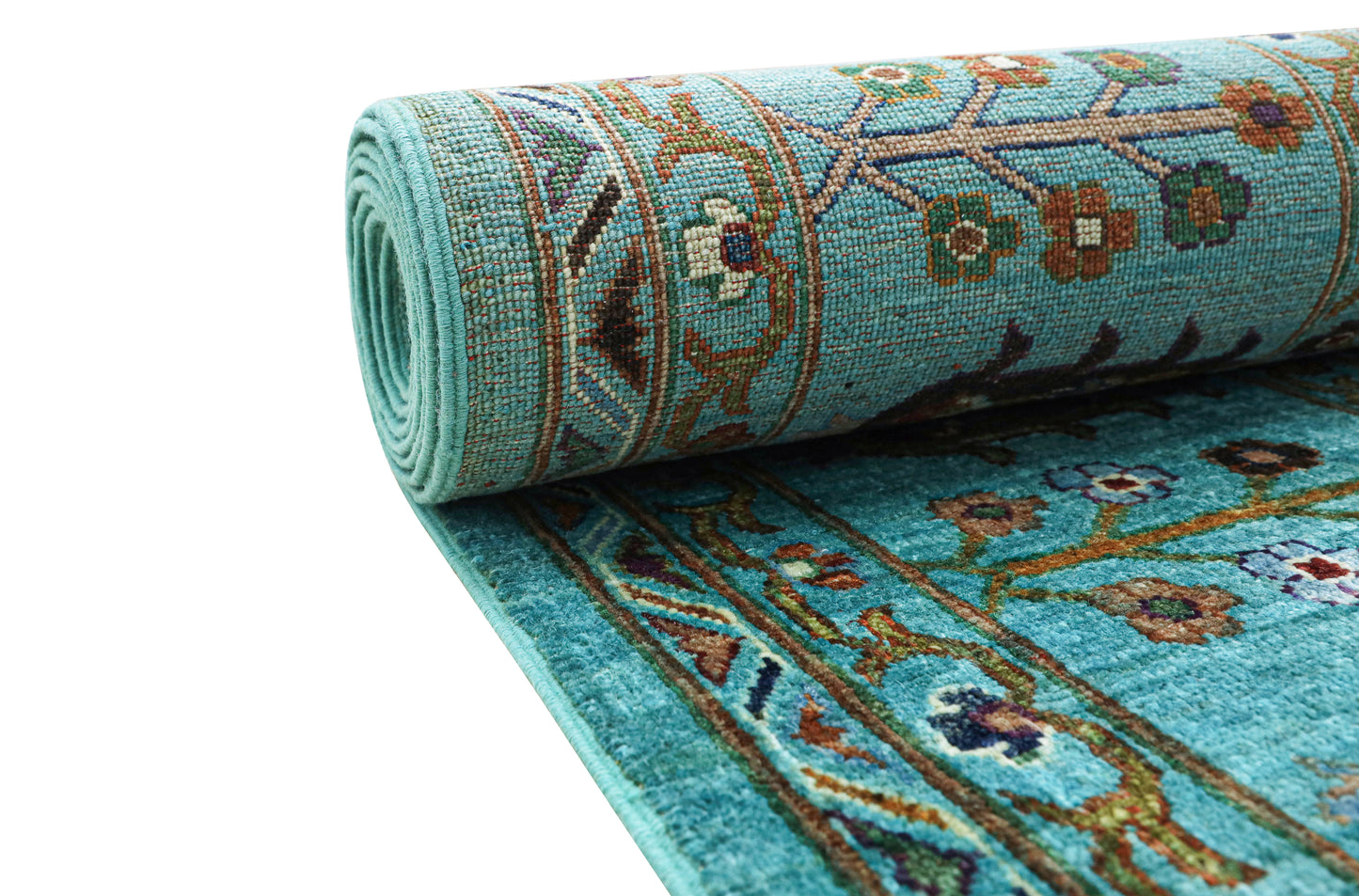 Supreme Sultani Blue Rug - 3.69*2.75