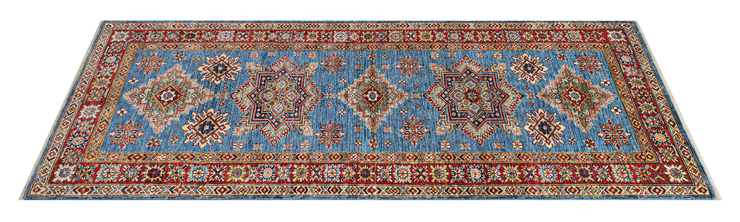 Kazak Blue Runner- 2.56*1.05