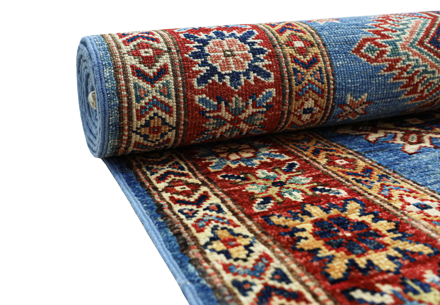 Kazak Blue Runner- 2.56*1.05