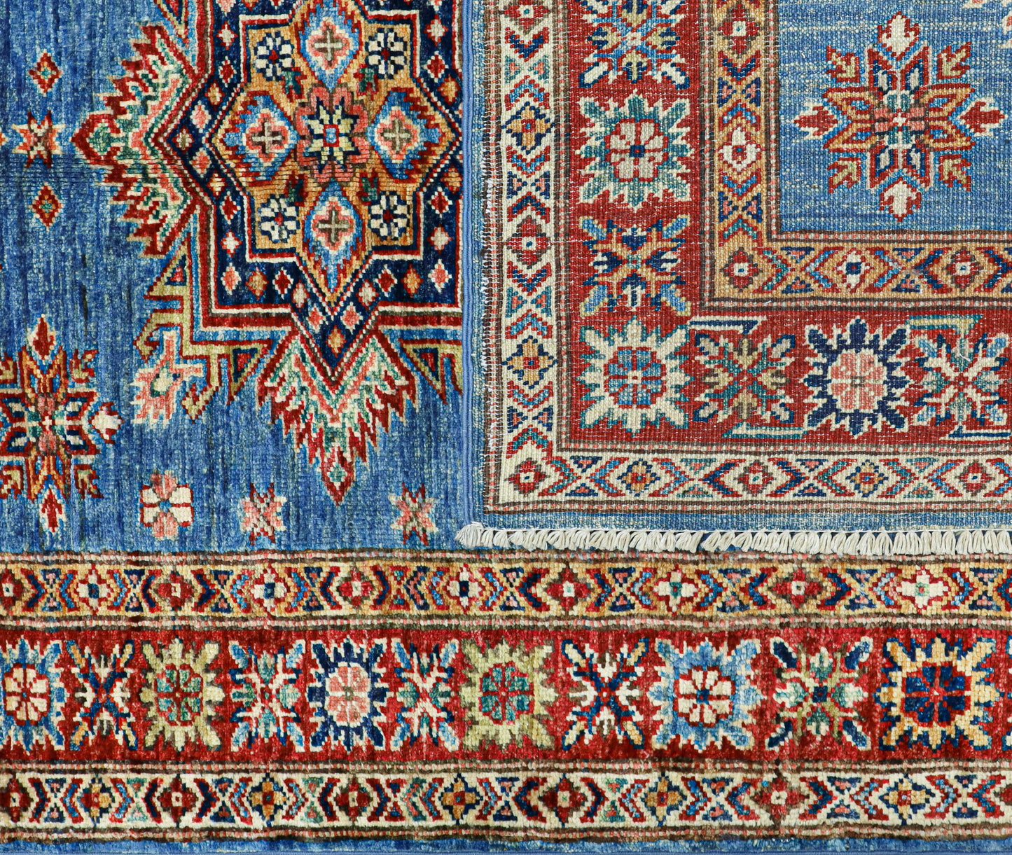 Kazak Blue Runner- 2.56*1.05