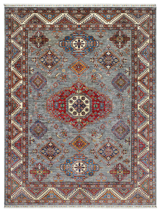 Supreme Kazak Grey Rug - 3.16*2.42