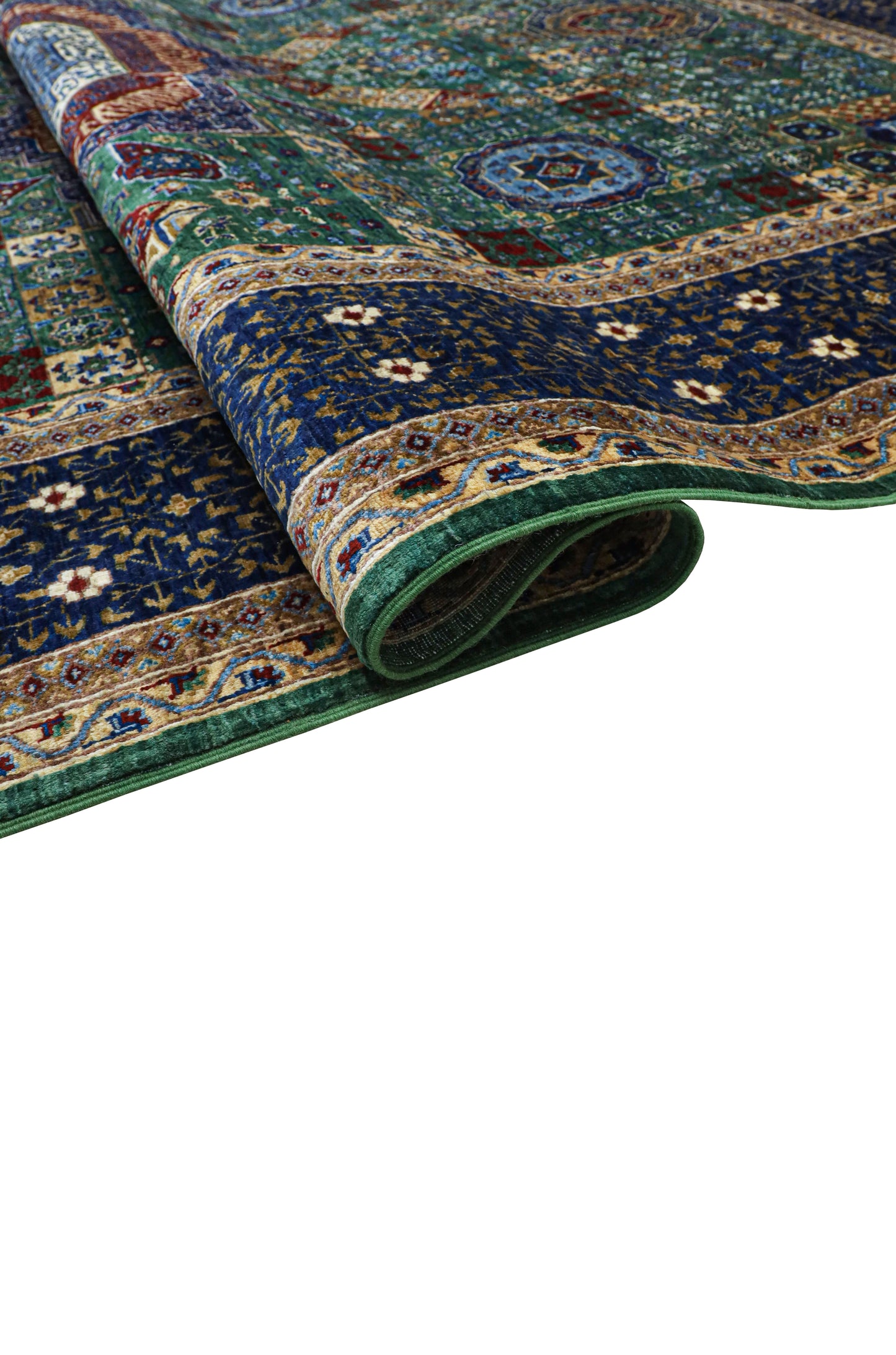 Mamluk Green Rug - 2.97*2.02