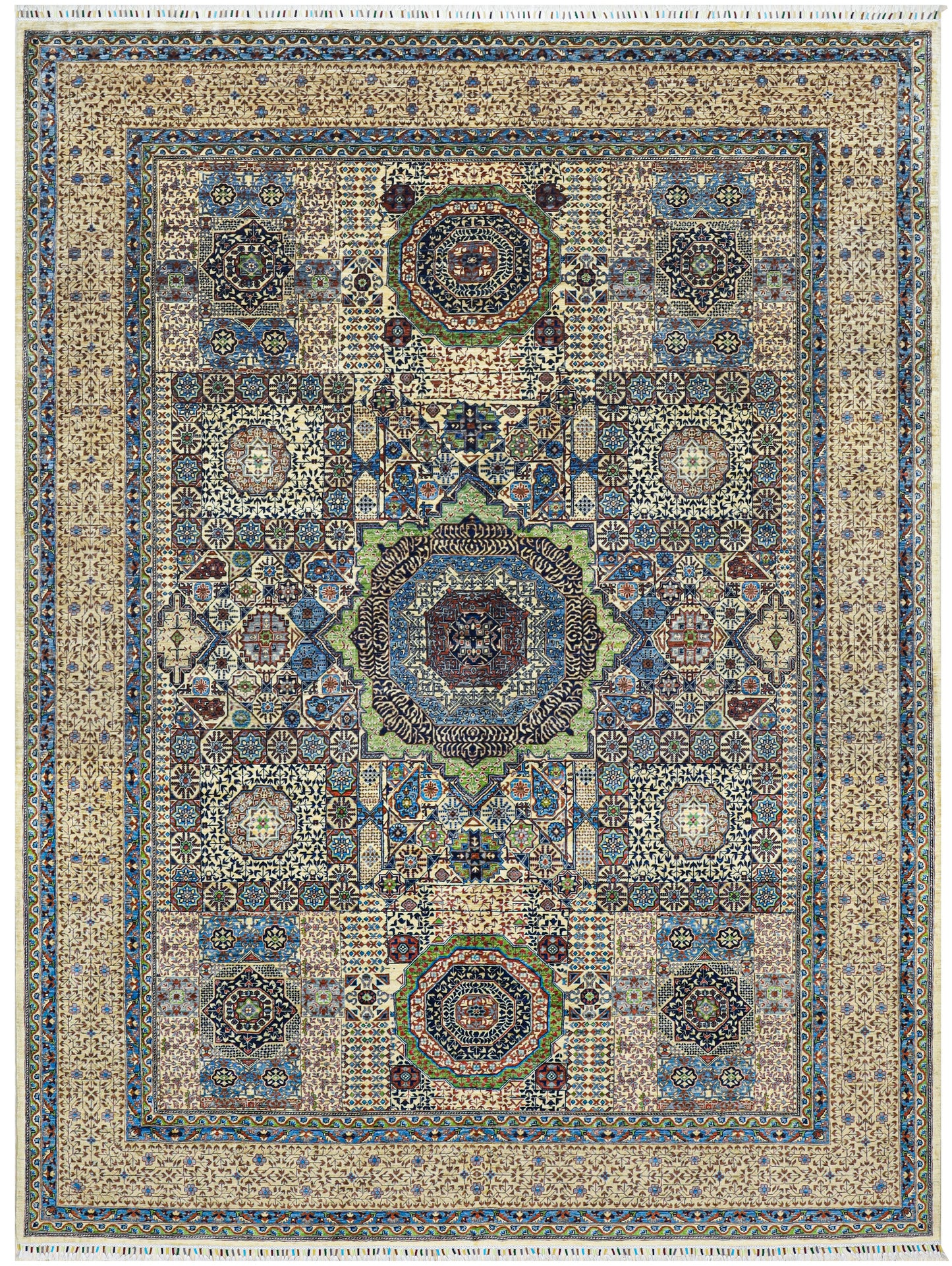 Supreme Mamluk Beige Rug - 3.68*2.77