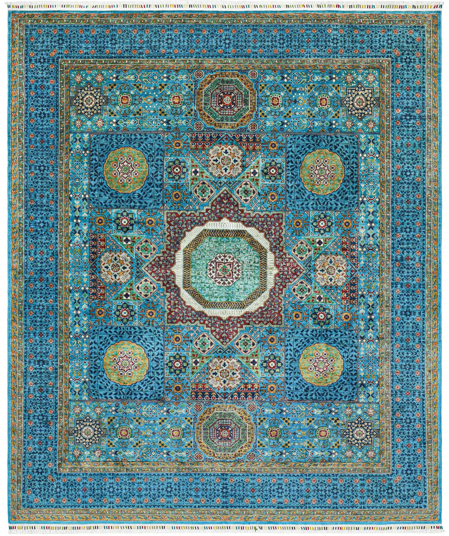 Supreme Mamluk Blue Rug - 2.94*2.44