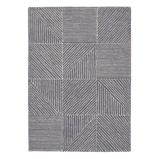 Origins Geometric Charcoal Rug