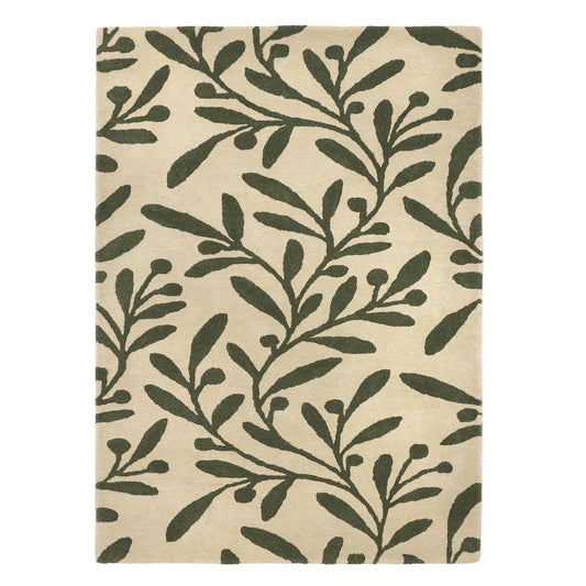 Origins Trailing Leaf Cream/Green Rug