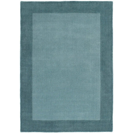Origins Borders Duck Egg Rug